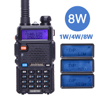 Портативная двухдиапазонная радиостанция Baofeng UV-5R 8Вт  ( 3 режима мощности )